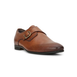 Hush Puppies - Men Casual Monk Straps Tan