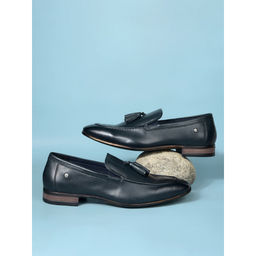 Hush Puppies - Men Formal Moccasins Navy Blue