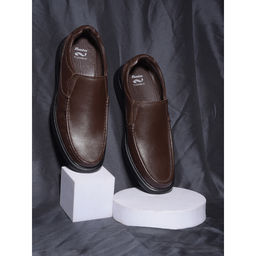 Bata - Men Casual Slip-On Brown Loafers