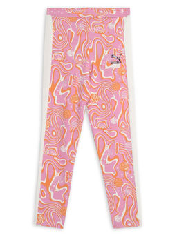 Puma - Lava Land High Waist Girls Pink Tights