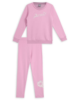 Puma - Class Act Girls Pink Tracksuit (Set of 2)