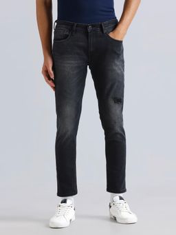 Pepe Jeans - Oliver Black Mid Rise Ankle Jeans