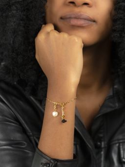 TANN TRIM - The Balinese Duck 18 Kt Gold Plated Bracelet for Women