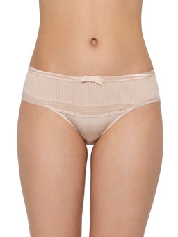 Triumph - Beauty-full Idol Seamless Low Rise Hipster Brief - Nude