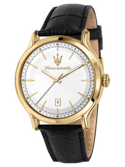 Maserati - Epoca Date Analog dial Color Silver Men Watch - R8851118015