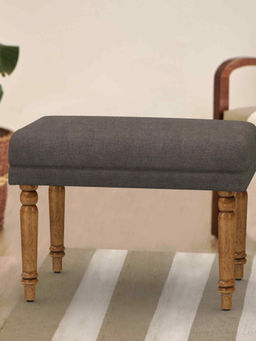 Chumbak - Nawaab Bench Small - Brown Coal