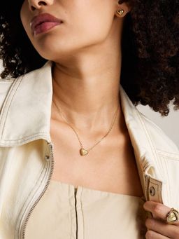 Fossil - Women Sadie Gold Stylish Stone Studded Necklace JF04856710