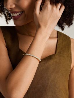 Fossil - Women Ellis Gold Elegant Stone Bracelet JF04862710