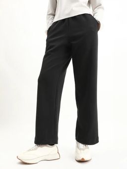 RAREISM - Women Perk Black Straight Pant