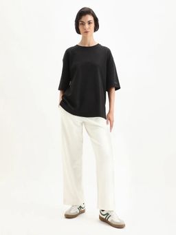 RAREISM - Women Perk Off White Straight Pant