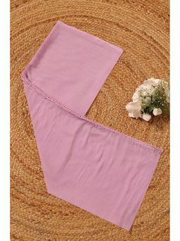 Soch - Womens Lavender Chiffon Solid Dupatta