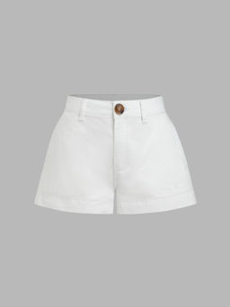 Cider - Denim Mid Rise Micro Shorts