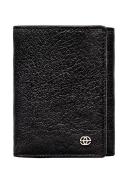 Eske - Elmar Trifold Wallet For Men RFID 6 Card Holders, Black Ozone