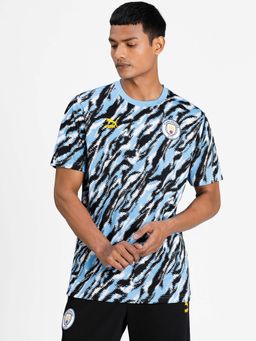 Puma - Man City Iconic MCS Graphic Men Blue Football Tee