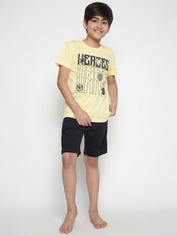 Lil Tomatoes - Boys Marvel Cotton Night Suits (Set of 2)