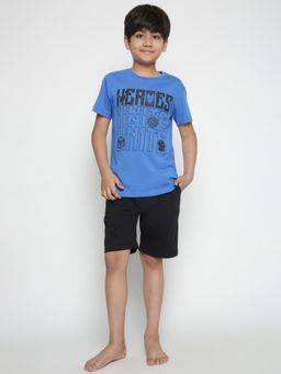 Lil Tomatoes - Boys Marvel Cotton Night Suits (Set of 2)