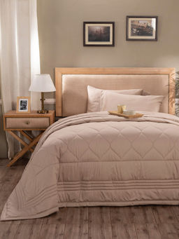 Maspar - Vintage Mellow 100 Gsm Excel Neutral Quilted Double Quilt