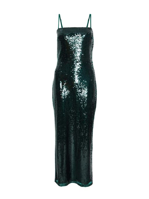 chinese dress ladies Green Bardot Lace Fishtail Gown main image 0