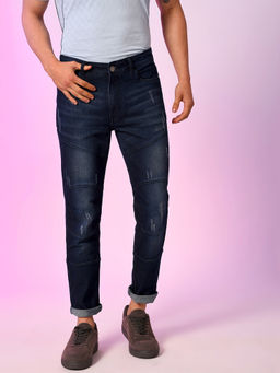 Campus Sutra - Men Solid Stylish Casual Denim Jeans