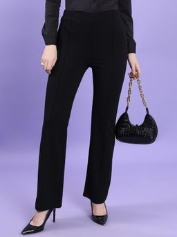 TOKYO TALKIES - Chic By Women Mid-Rise Regular Fit Trouser