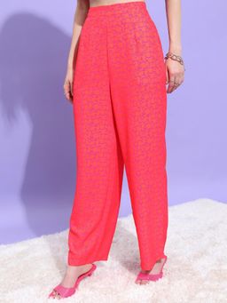 TOKYO TALKIES - Women Floral Printed Parallel Pant