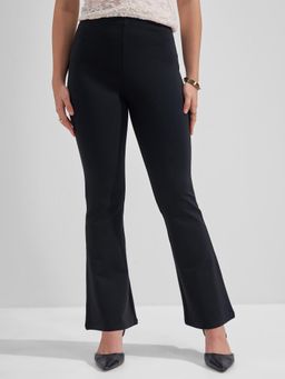 TOKYO TALKIES - Women Black Solid Trouser
