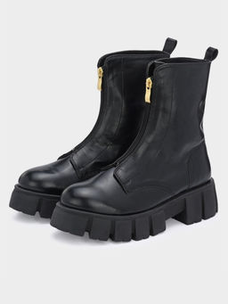 ADORLY - Women Black Combat Boots