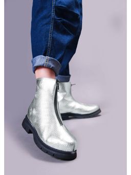 CLOG LONDON - Women Grey Casual Boots