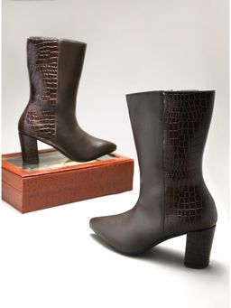 CLOG LONDON - Women Brown Casual Boots