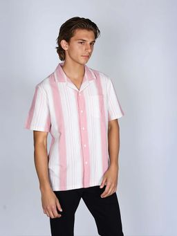 Lee - Pink Stripes Relaxed Fit Shirt