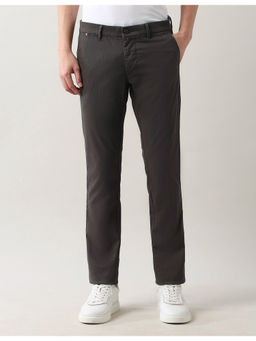 Arrow Sports - Men'S Mid Rise Slim Fit Trousers
