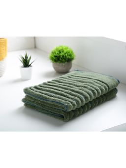 SPACES - Cotton Hand Towel High Loft Ribbed Texture High Absorbency