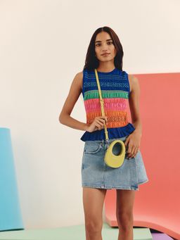 MIRAGGIO - Green Candy Micro Sling Bag (S)