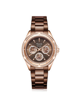 Alexandre Christie - Women Multifunction Quartz Round Watch -2644Bfbrobo1 (M)