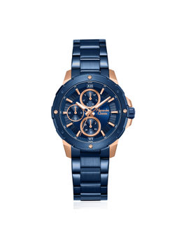 Alexandre Christie - Women Multifunction Quartz Round Watch -6410Bfburbu2 (M)