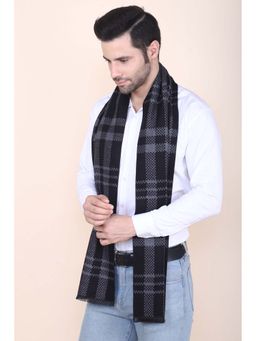 CAZZANO - Men Striped Woolen Reversible Scarf