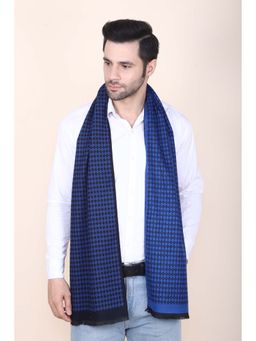 CAZZANO - Men Printed Woolen Reversible Scarf