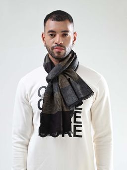 CAZZANO - Men Striped Woolen Reversible Scarf