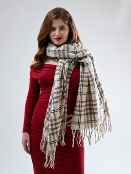CAZZANO - Women Striped Multi Color Scarves