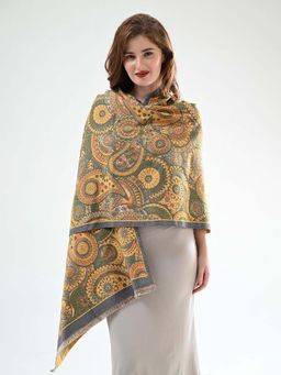 CAZZANO - Women Printed Multi Color Scarves