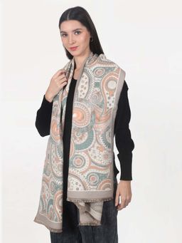 CAZZANO - Women Floral Multi Color Scarves