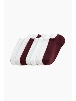H&M - Women Grey 7-Pack Trainer Socks