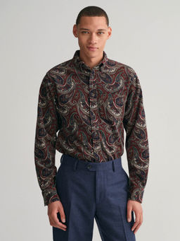 GANT - Men Multi Color Printed Full Sleeves Casual Shirt
