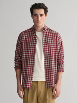 GANT - Men Multi Color Checked Full Sleeves Casual Shirt