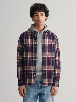 GANT - Men Multi Checked Full Sleeves Casual Shirt