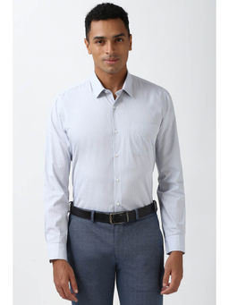 Peter England - Men Blue Slim Fit Formal Shirt