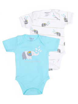 Mi Arcus - Baby Boy Merry Knitted Romper Cuddle (Pack of 2)