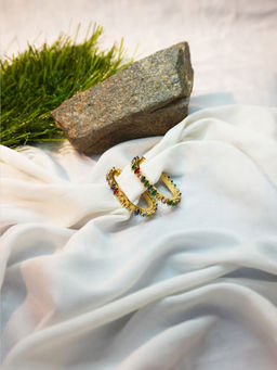 Niscka - Multicolour Cubic Zirconia Crystal Earring