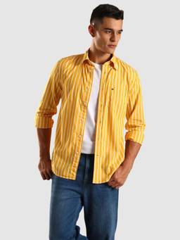Tommy Hilfiger - Striped Regular Fit Cotton Casual Shirt