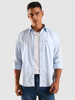 Tommy Hilfiger - Striped Regular Fit Cotton Casual Shirt
